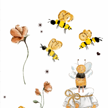 Planche d’autocollants – La ruche