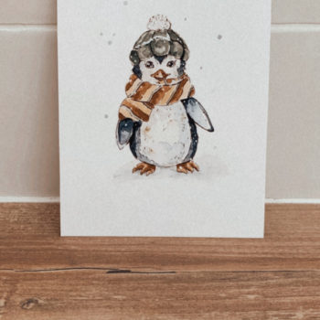 Carte – Pingouin patine 1
